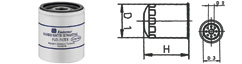 SCREWABLE FUEL FILTERS FOR OUTBOARD ENGINES